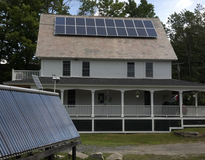 Picture of Enfield, NH, Zero Energy Home - Solar PV