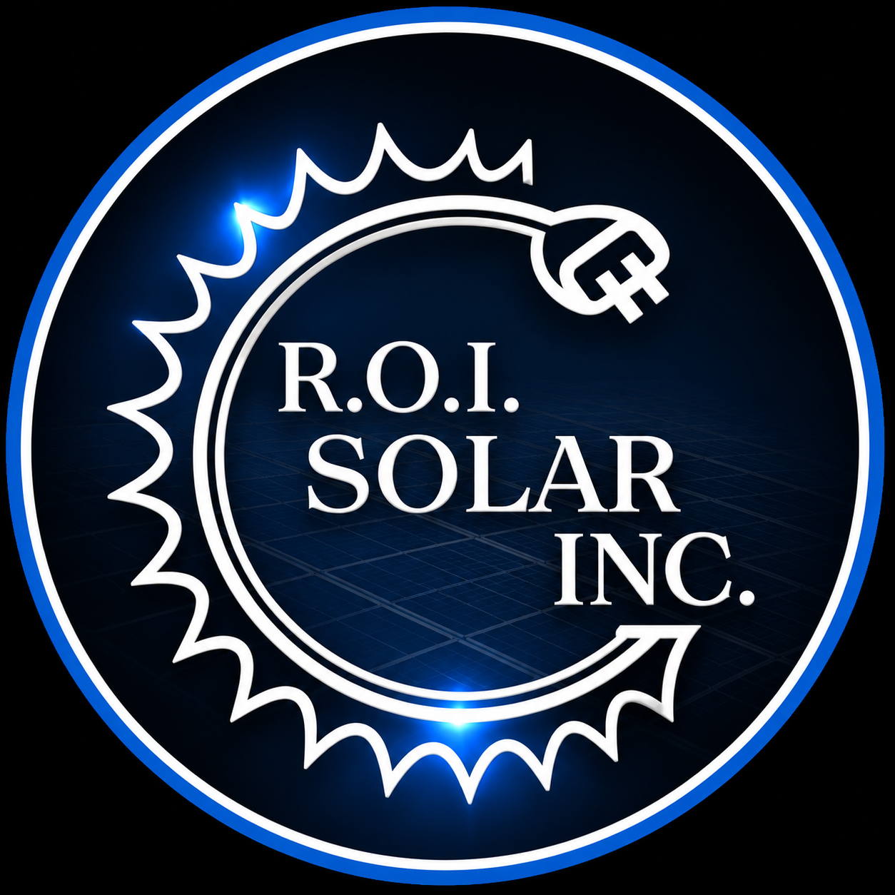 R.O.I. Solar Inc. logo