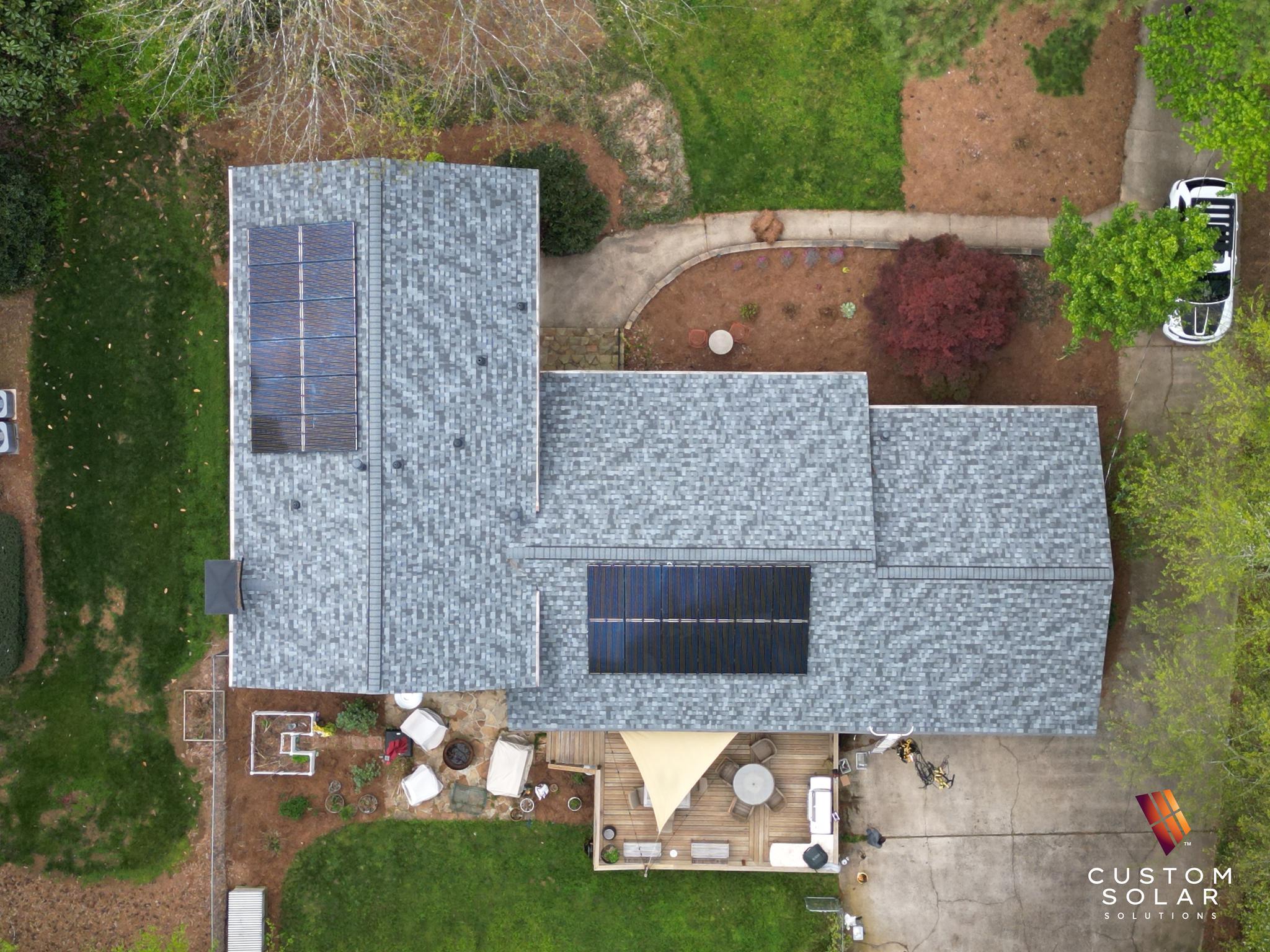Solar Panel Installation by Custom Solar Solutions