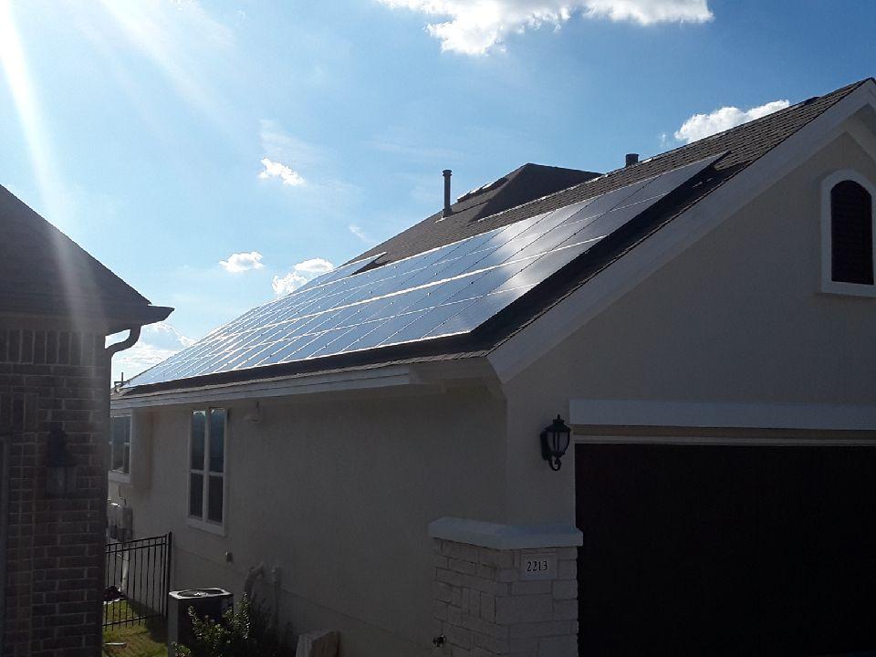 10.24 KW system in Leander