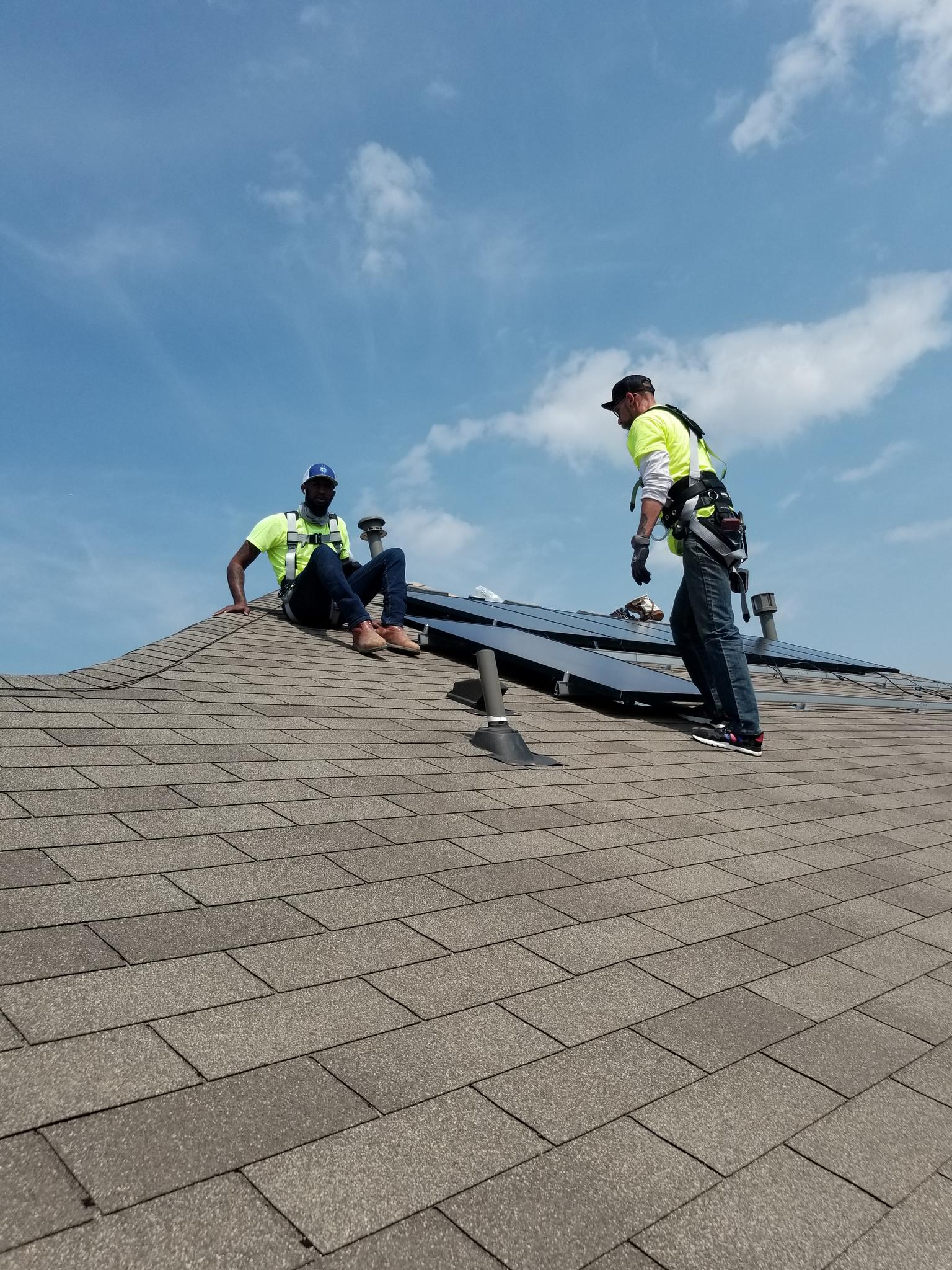 Guys working on Enphase