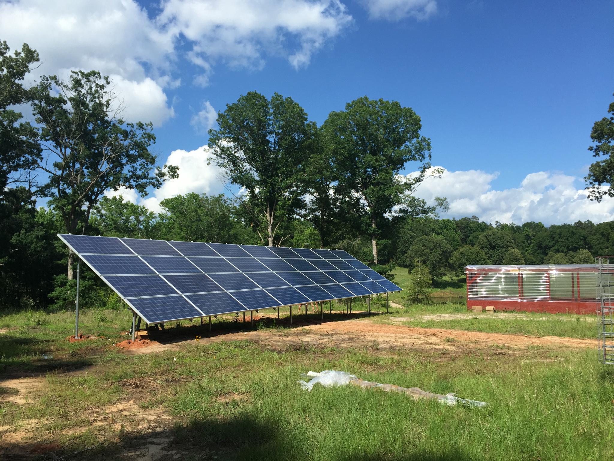 10Kw ground mount 600' from house