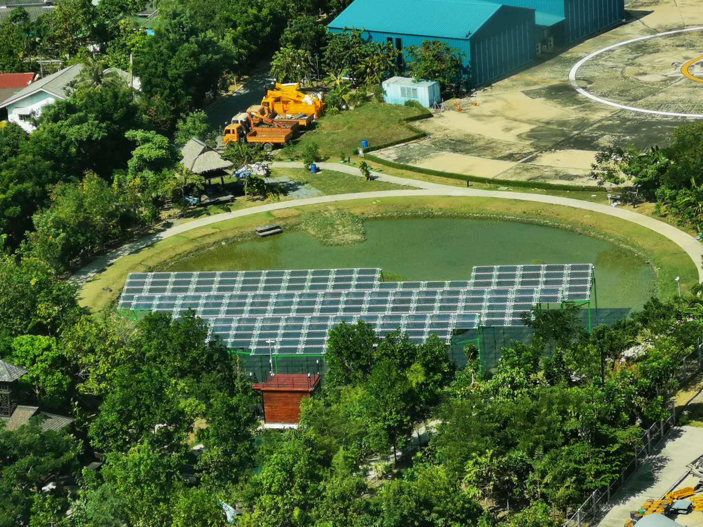 Thailand Bangkok Solarfarm, 35kW