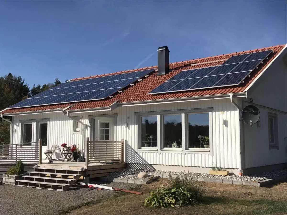 Residential project in Sweden 10kW