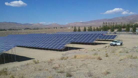 400 kW PV Solar System in Silver Springs, NV