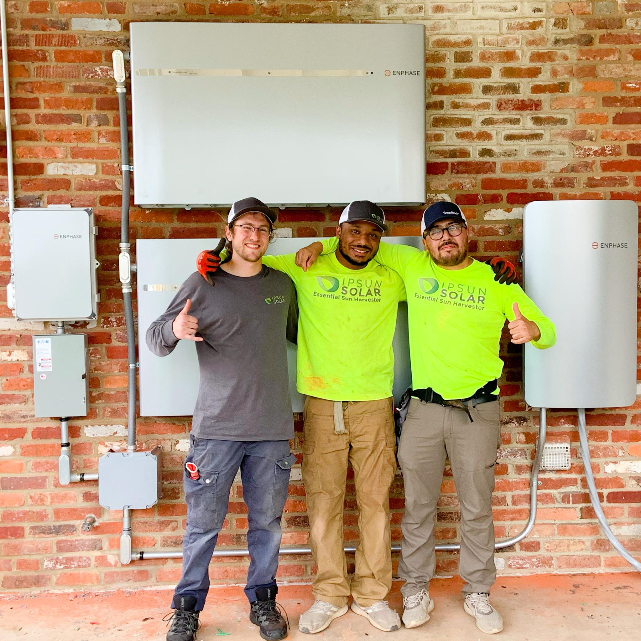 Enphase Battery Installation