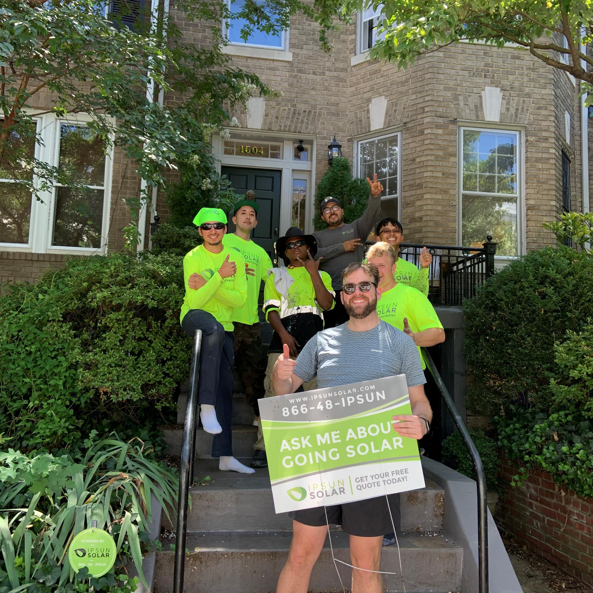 Happy DC customer with Ipsun Crew