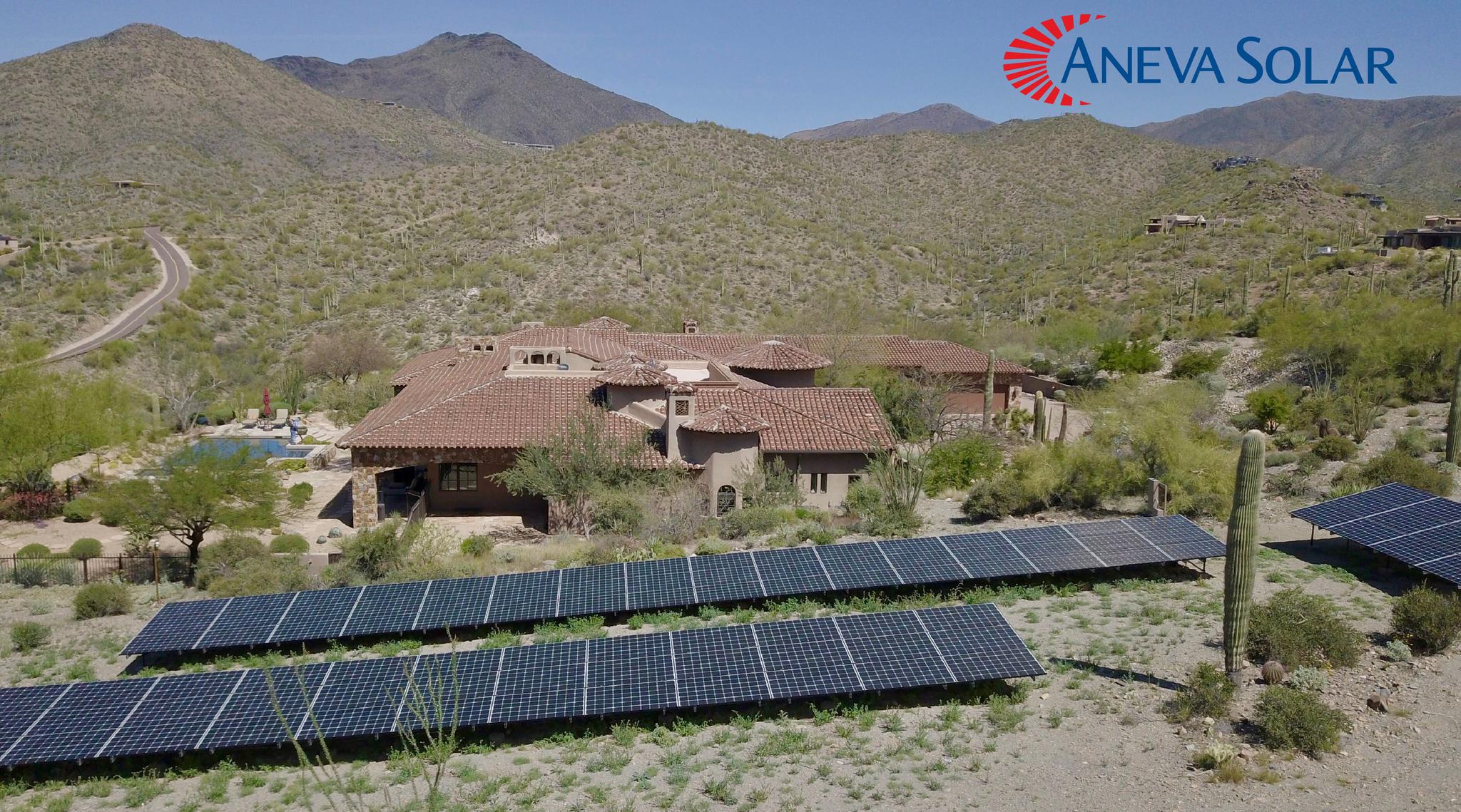 Scottsdael 30Kw Ground Mounted Array