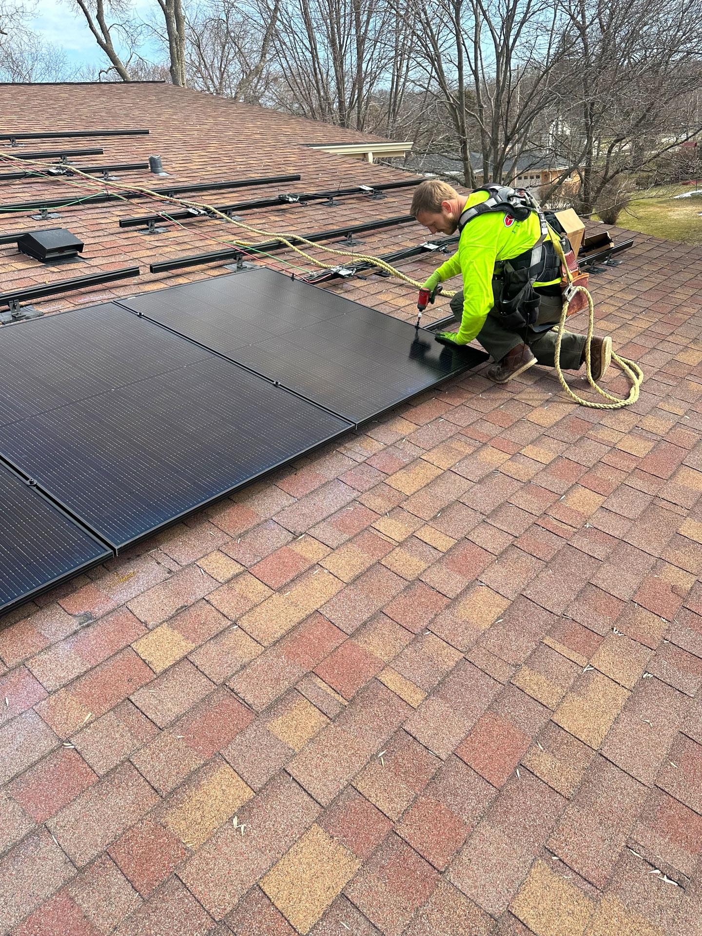 Current Electric uses all in-house installers. No projects are subed-out.