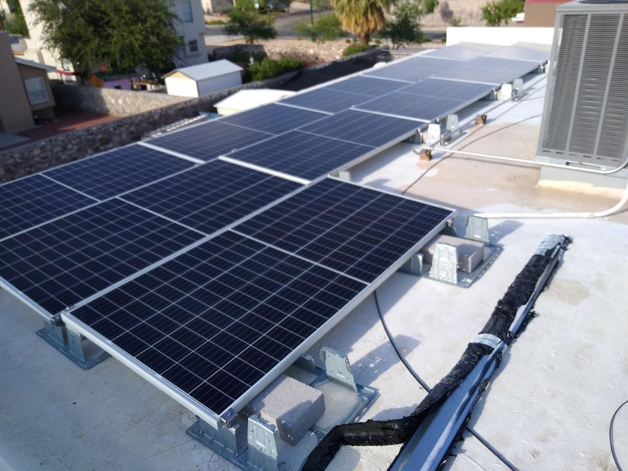 Zero Penetration Roof Mount Solar