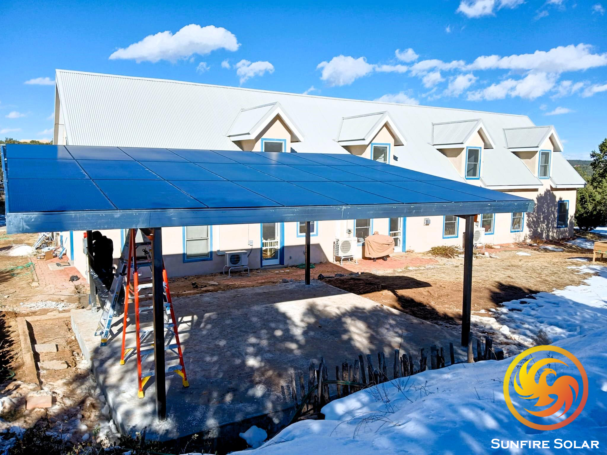 Solar Canopy in Tijeras, NM