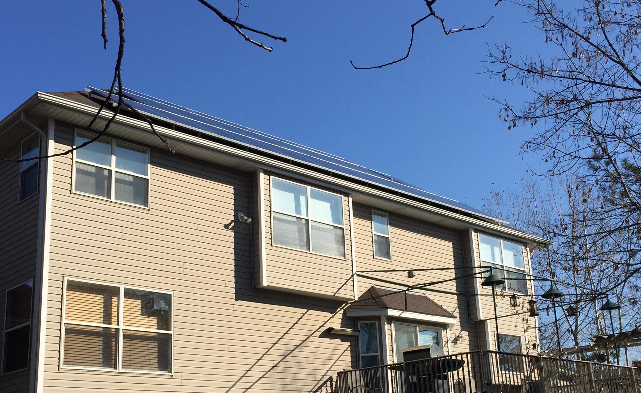 10 kW residential system in Maplewood, MN