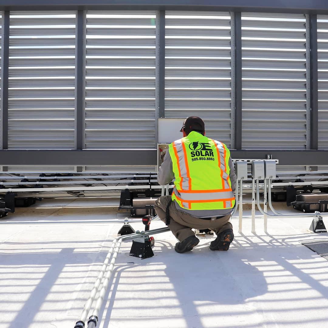 Turning on a new solar array