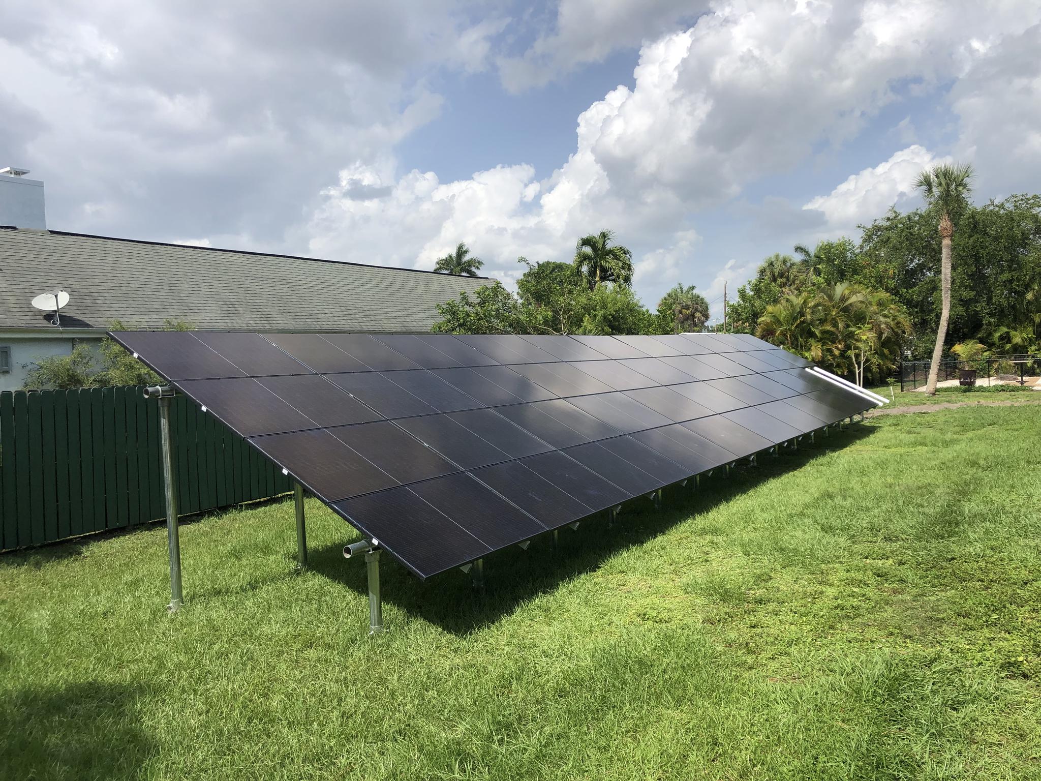 Ft Myers FL - 16KW Ground Mount