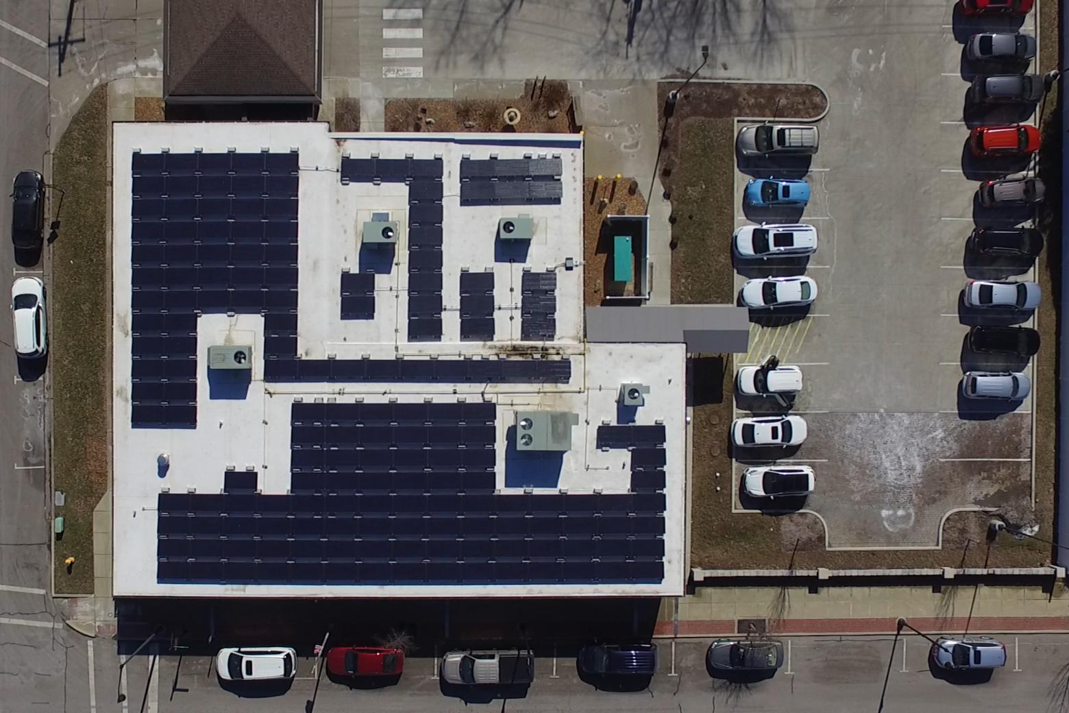 System installed on Collinsville Community Senior Center through ILSFA