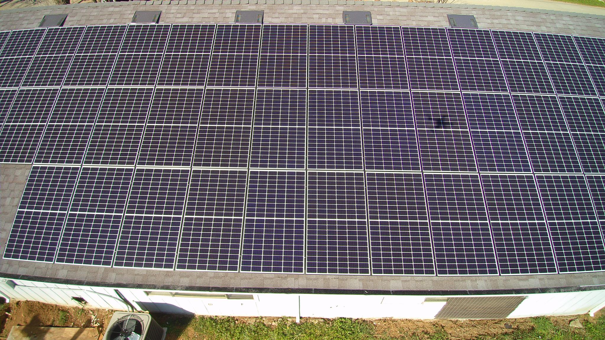 QCell G5 with new roof