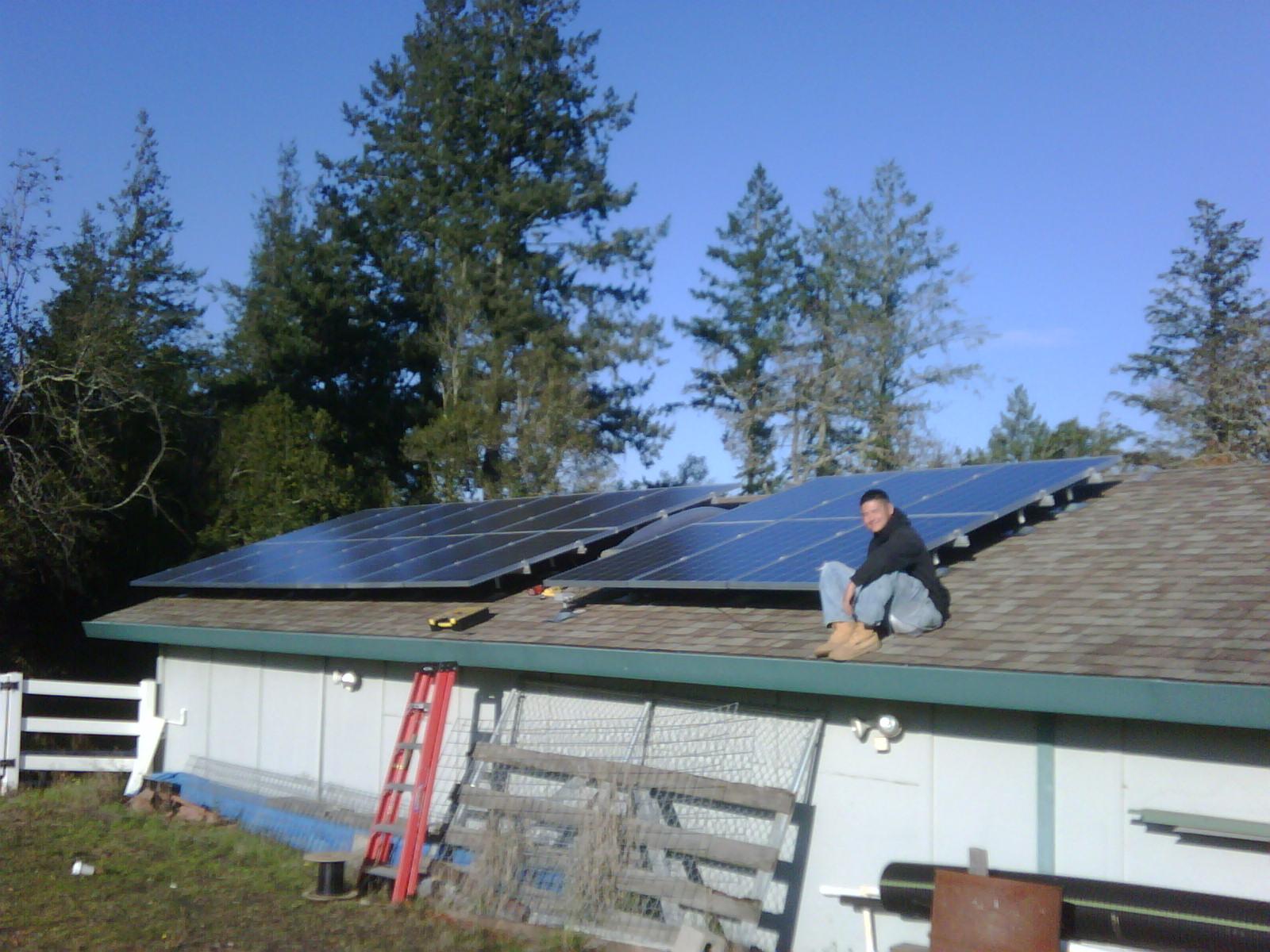 roof mounted solar