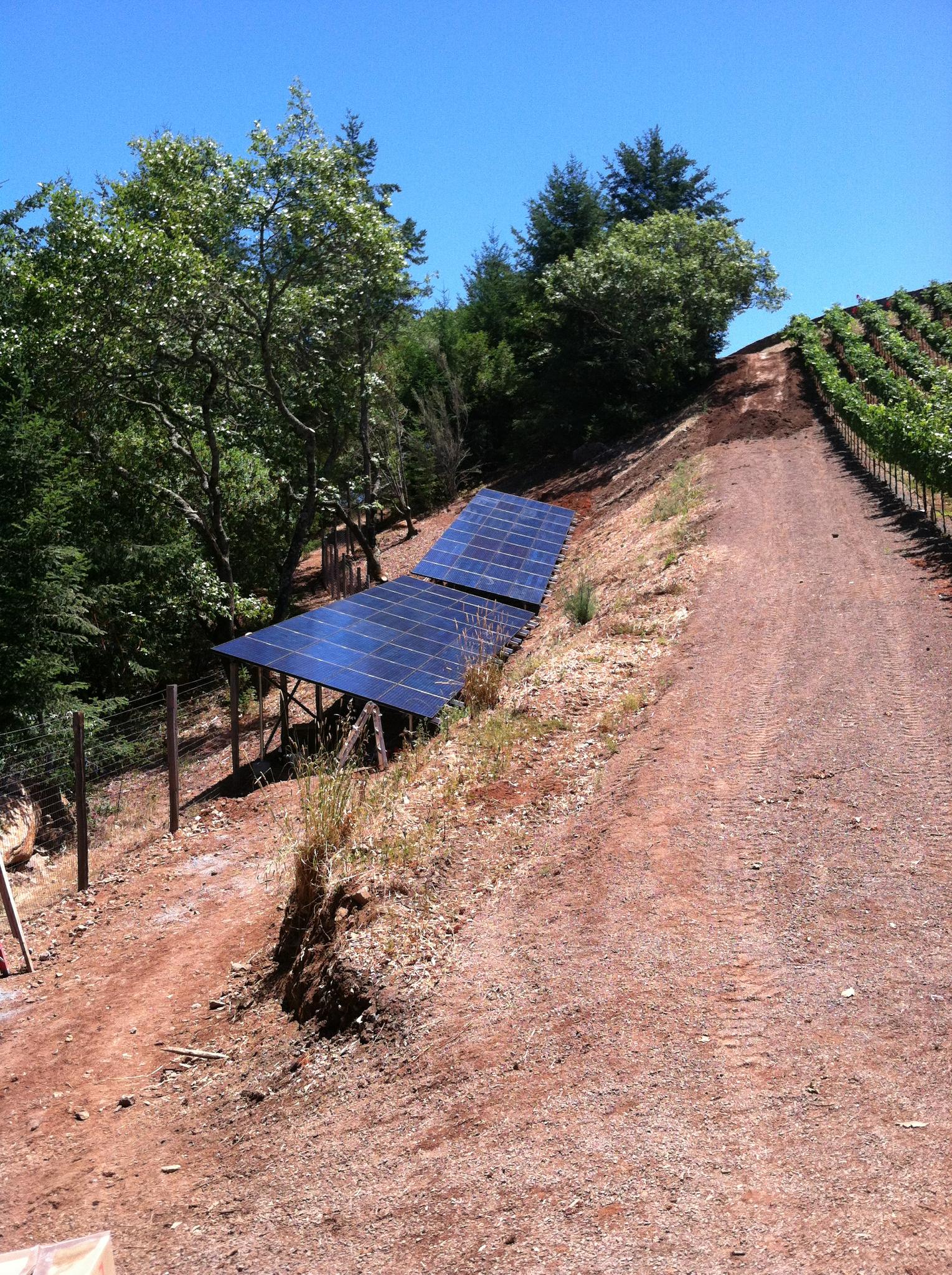 vinyard solar ground mount