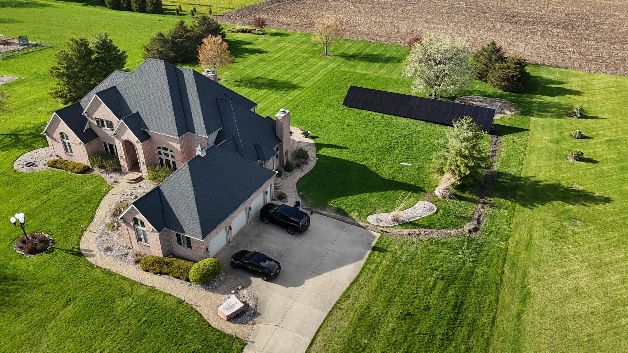 Ground Mounted Residential Solar Panel Installation