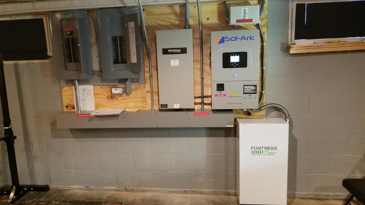 10kWh Fortress and Sol-Ark