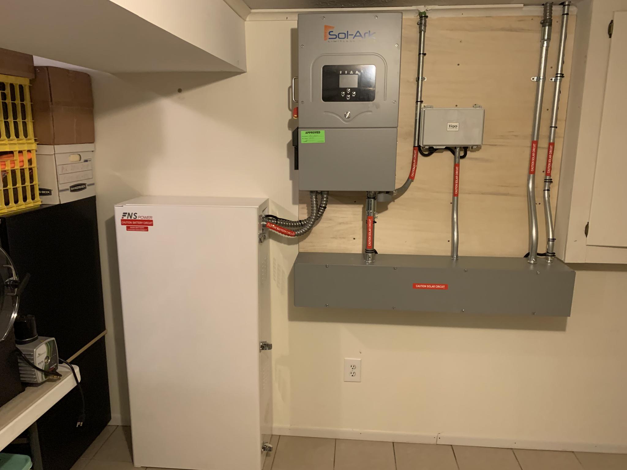 20kWh LiFePO4 & Sol-Ark