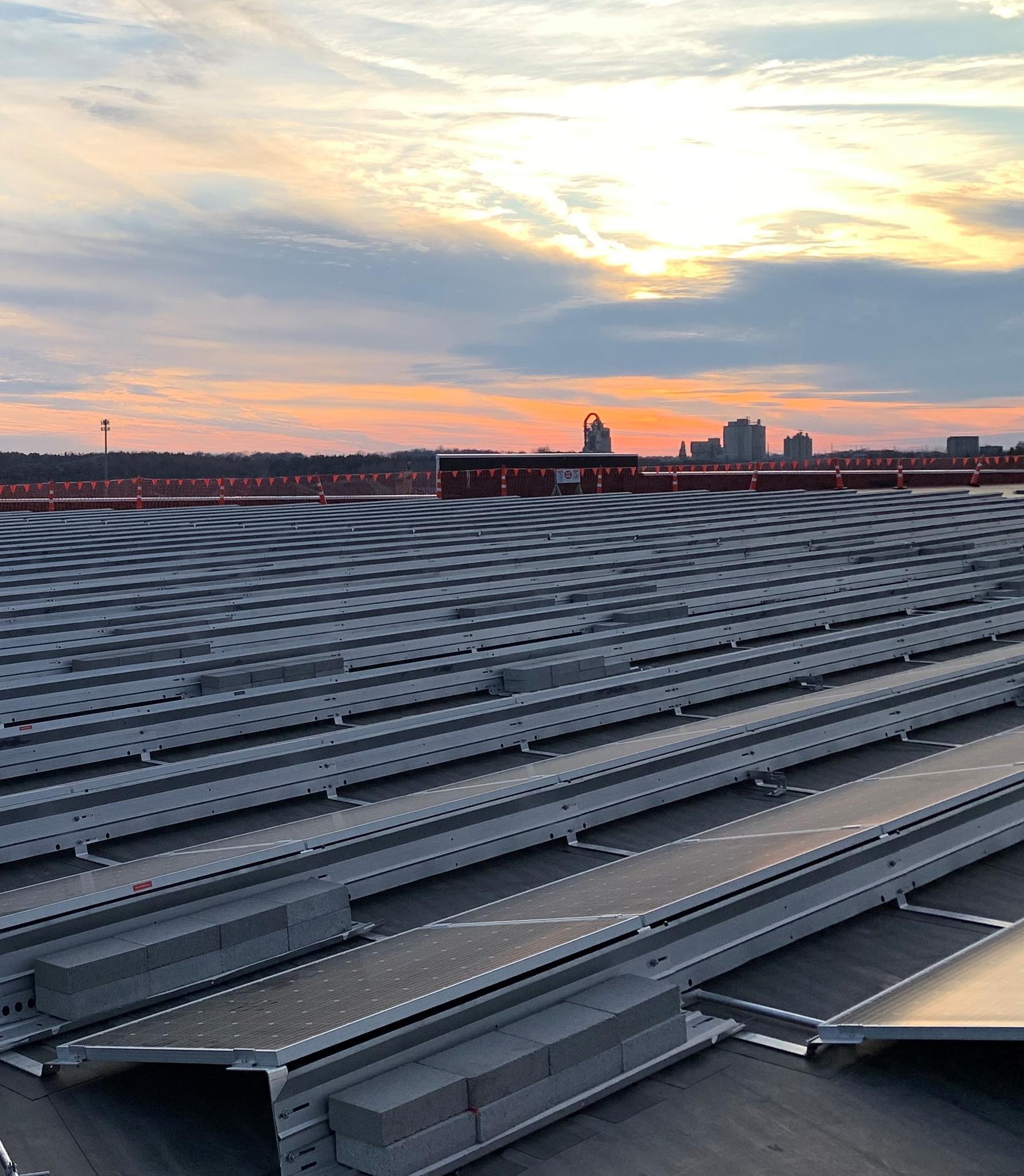 Commercial Rooftop Solar System