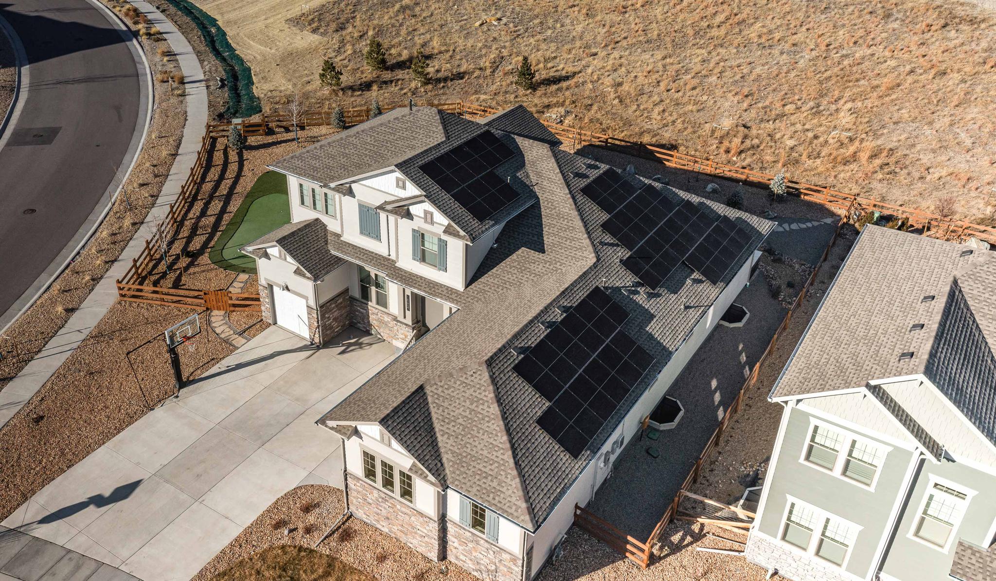 Here is a 14.8KW system that we completed in Arvada, CO with Silfab 370W panels and IQ8Plus microinverters