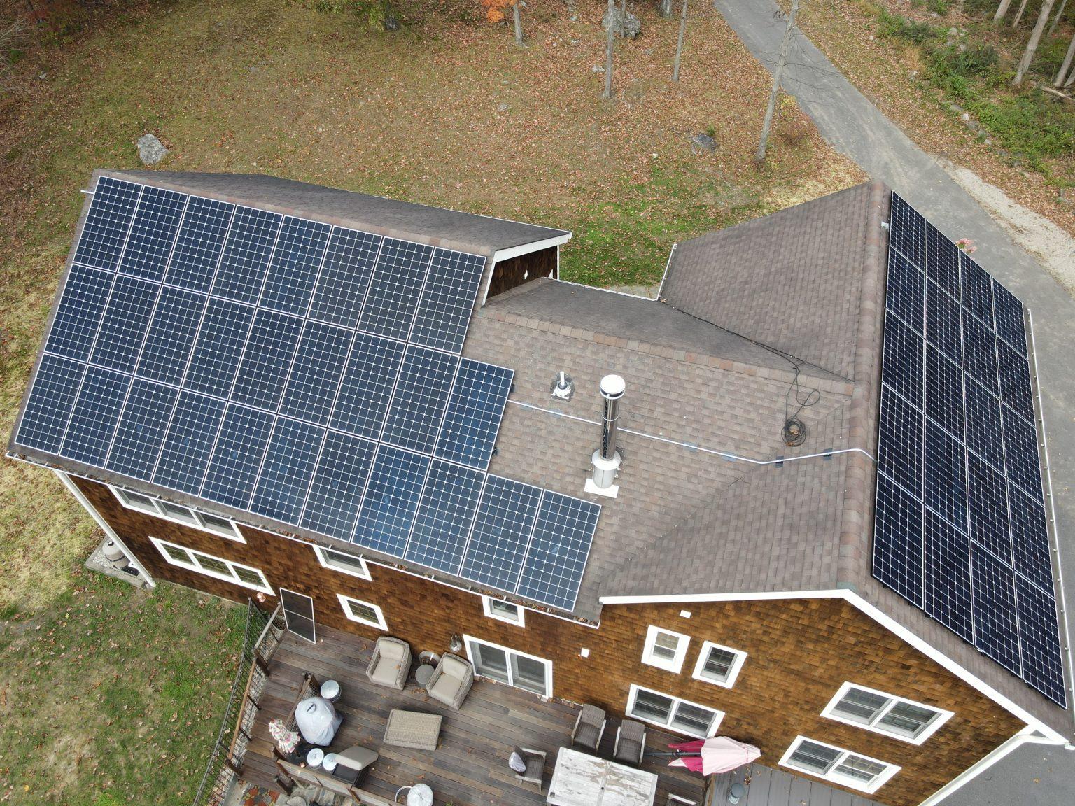 System Size 18.720 kW - Inverter: Solar Edge SE10000H-US - Racking: Iron Ridge L-Mount - Module: (48) Q Cells 390 W