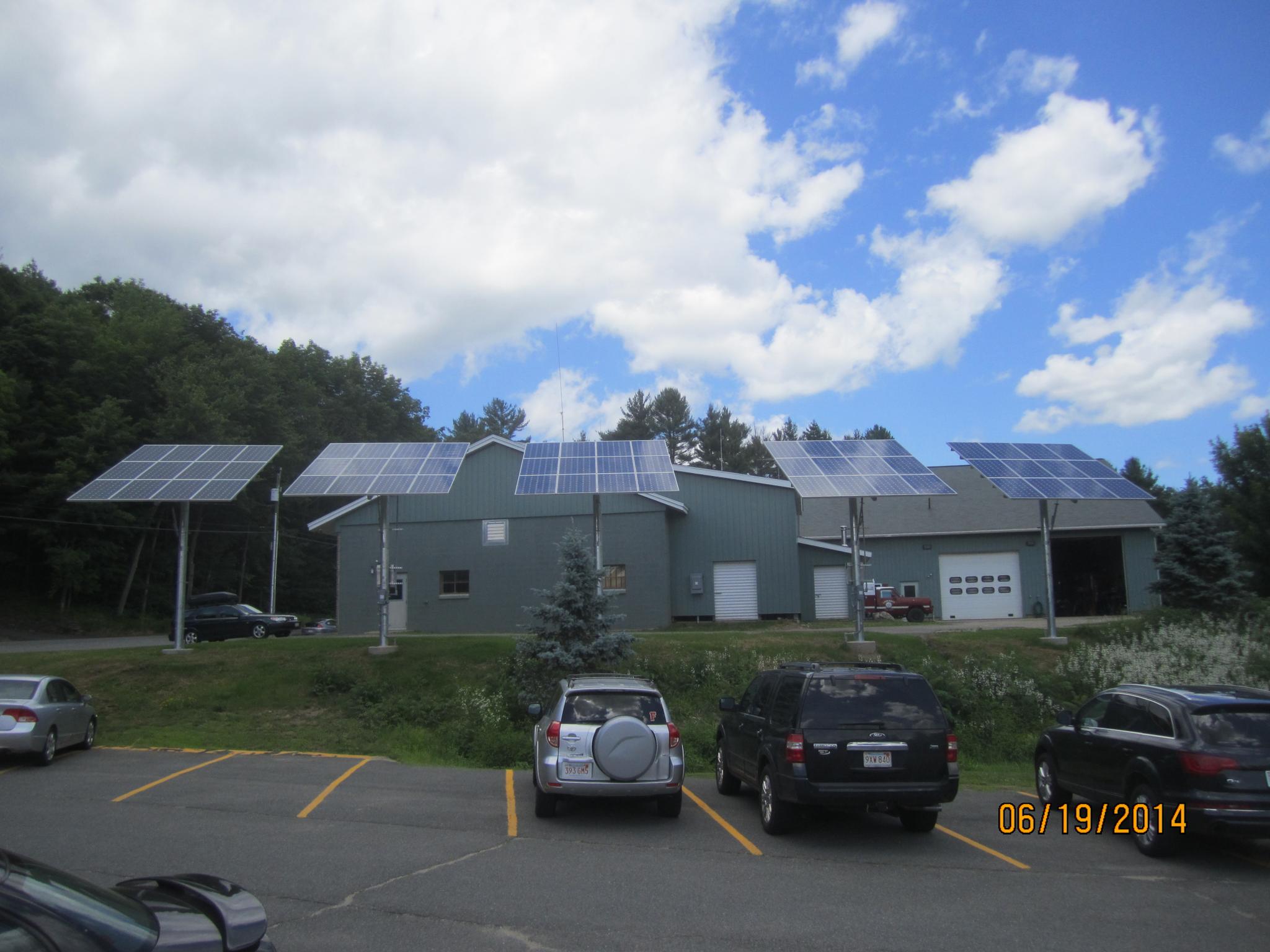 5 pole mounted array