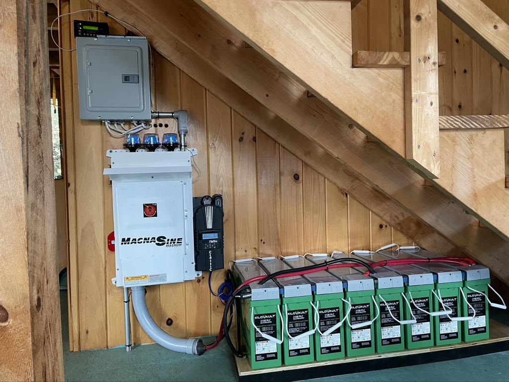 Off-grid installation