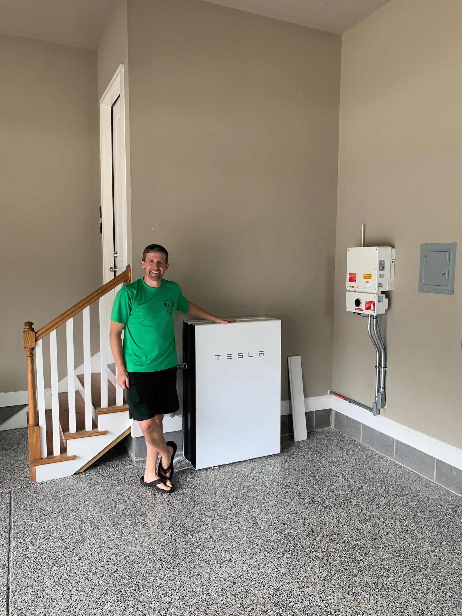 2 Stacked Powerwalls - Apex, NC