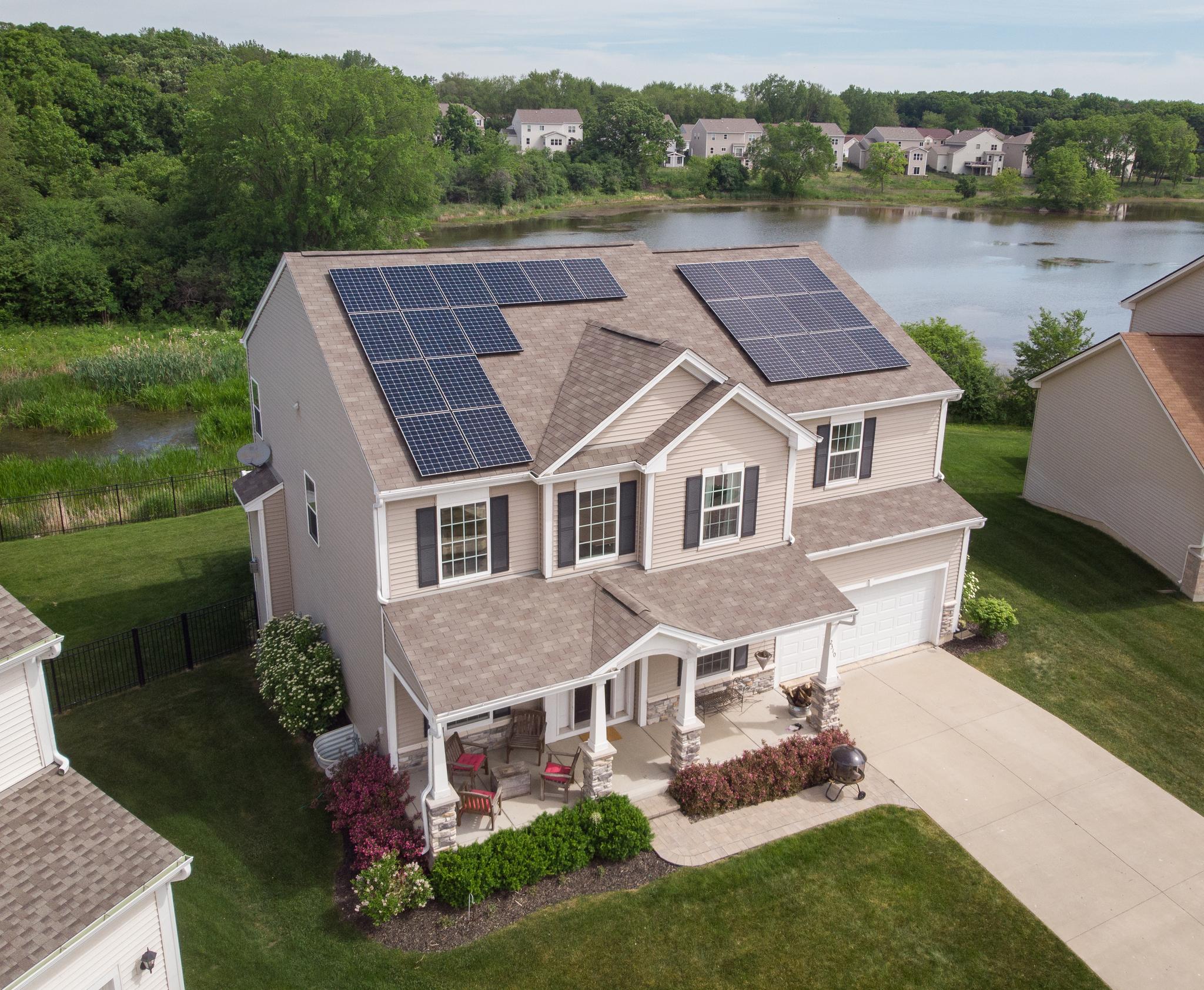 Certasun solar installation in Lindenhurst, IL