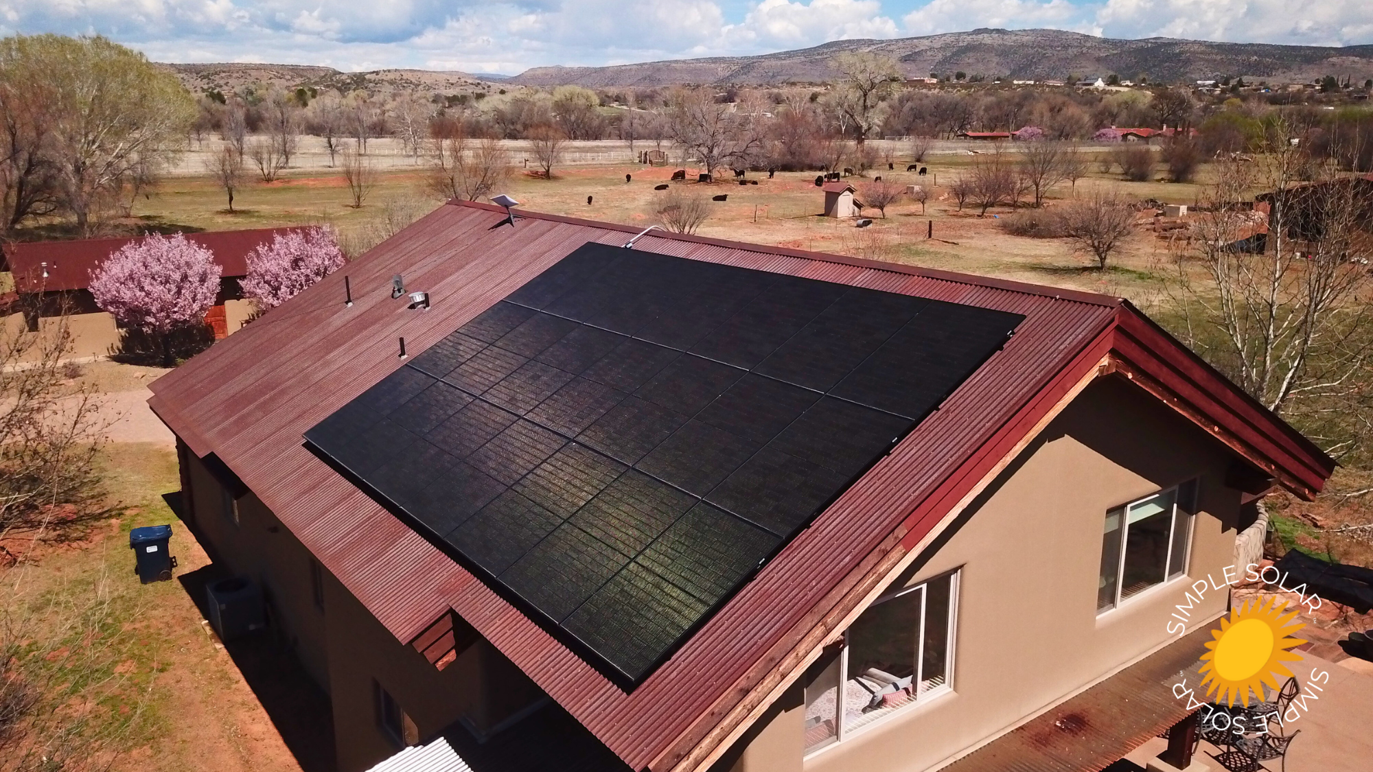 Cornville 16.38kW Installation