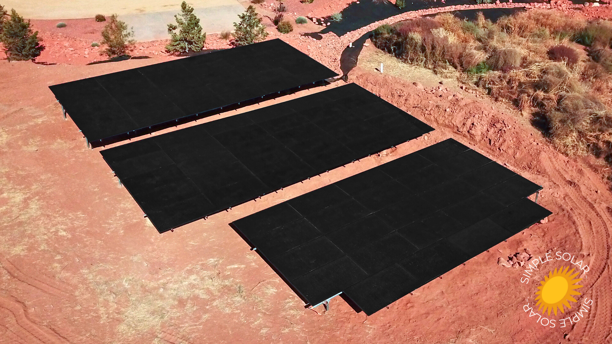 Sedona 33.6kW Ground Mount Installation