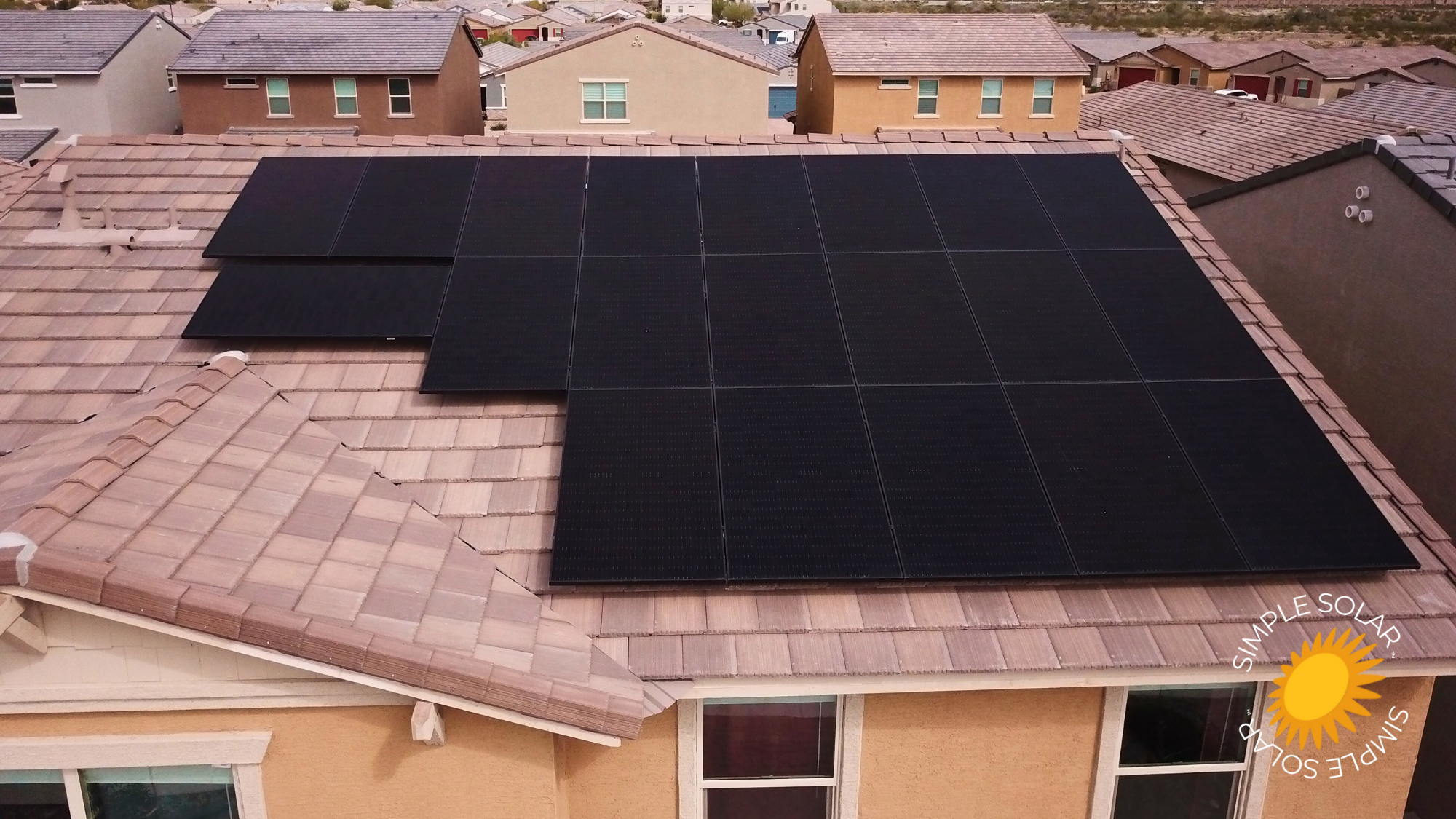 Sun City West 10kW Installation