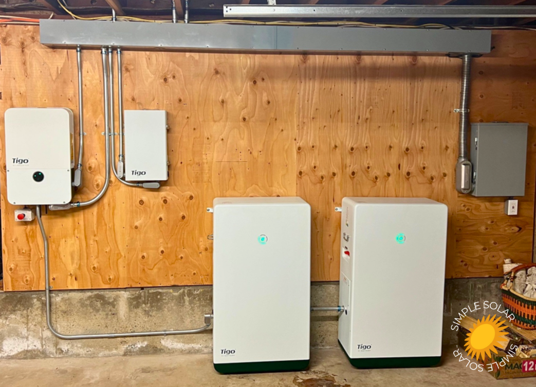 Tigo 20kW Battery & 50A ATS Installation for Essential Load Back Up