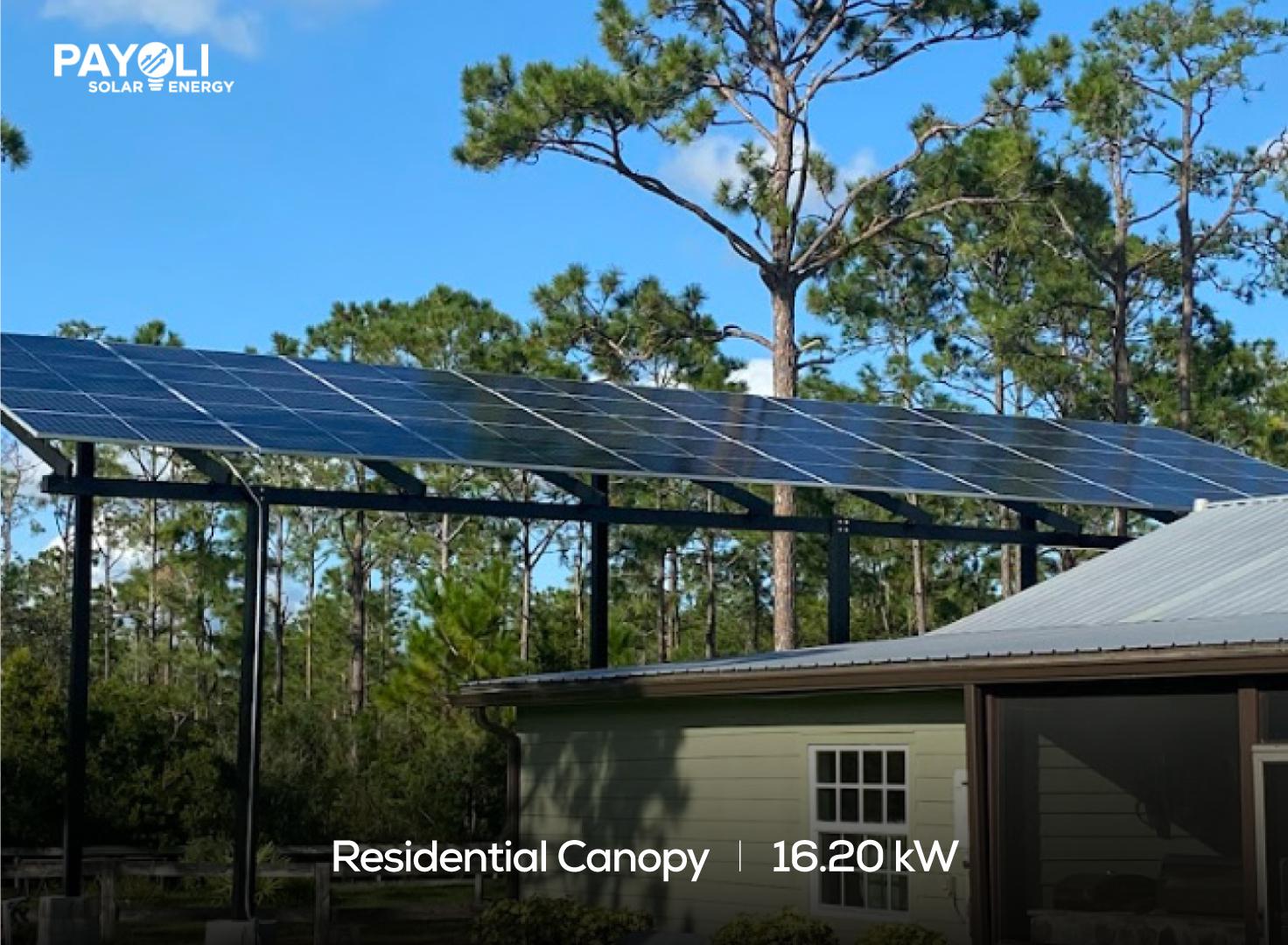 Residential Canopy | 16.20 KW