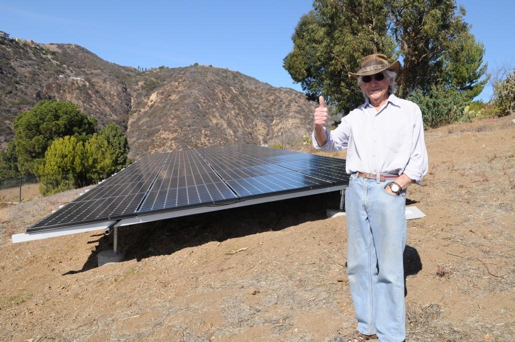 Residential Ground Mount - Topanga, CA
