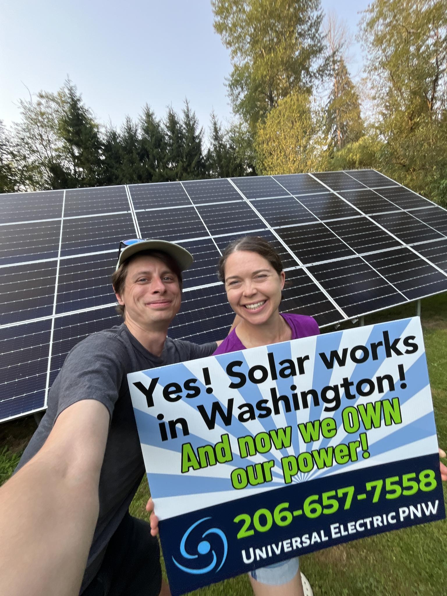 We have a power plant!