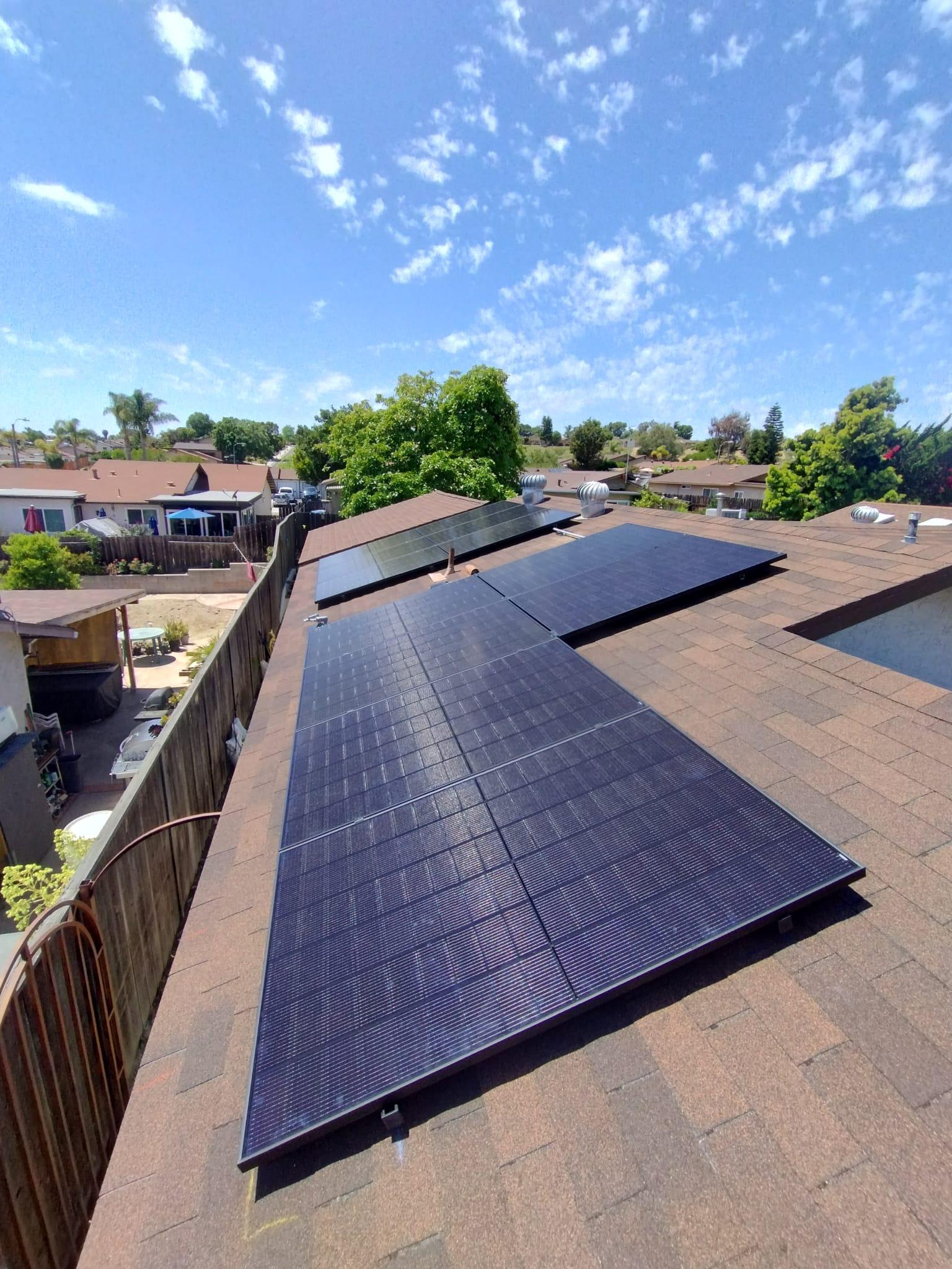 Oceanside - 5.16 kW Silfab array