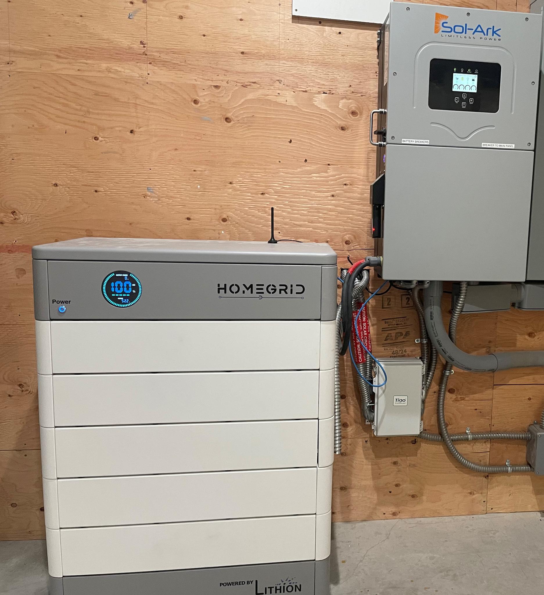 Sol-Ark+HomeGrid Off Grid System