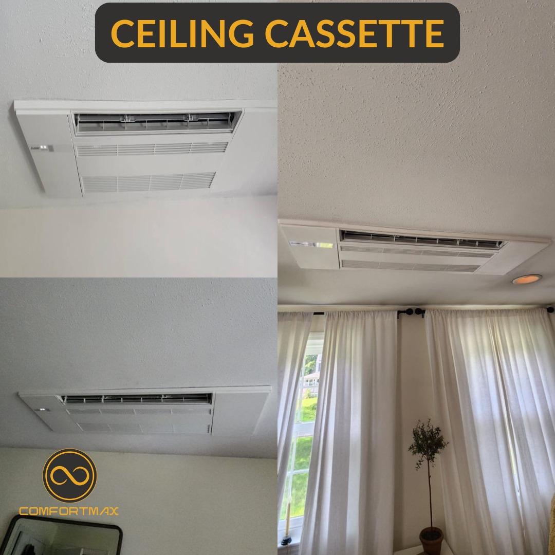 Ceiling Cassette Mini Split Installations