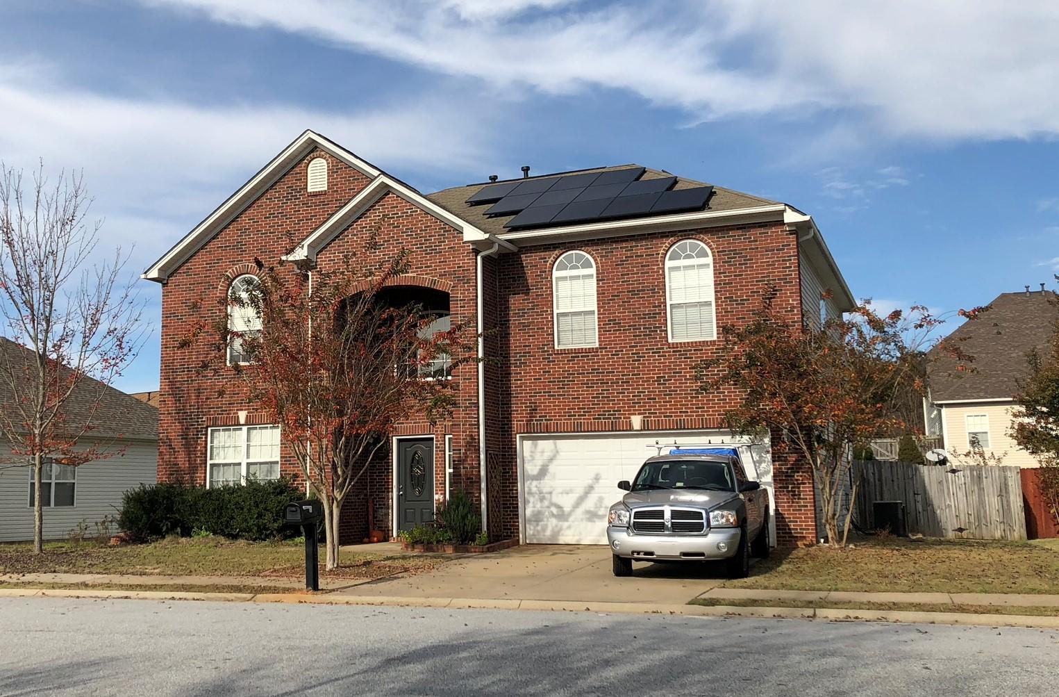 Silfab installation in Greenville, SC