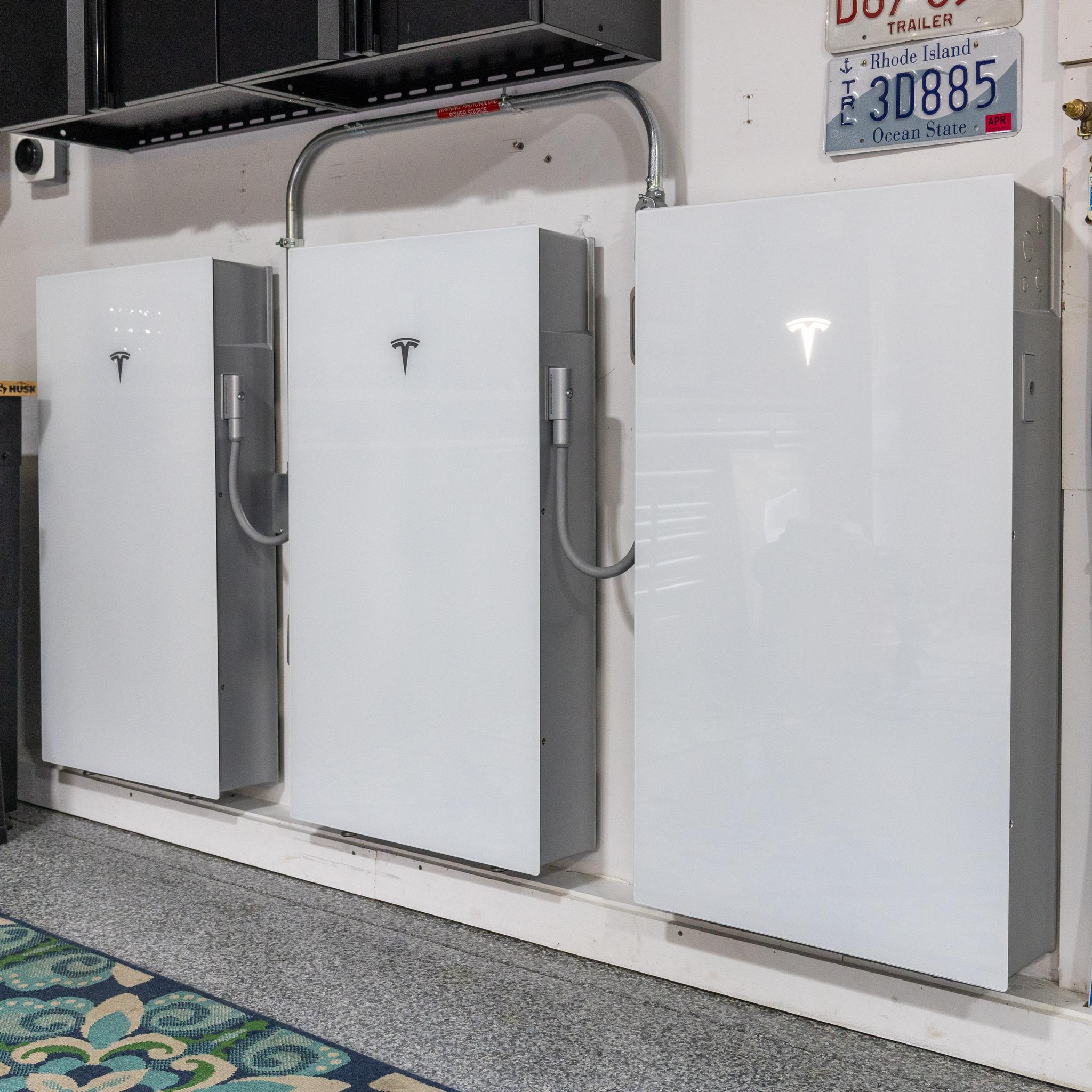 Three Powerwall Installation