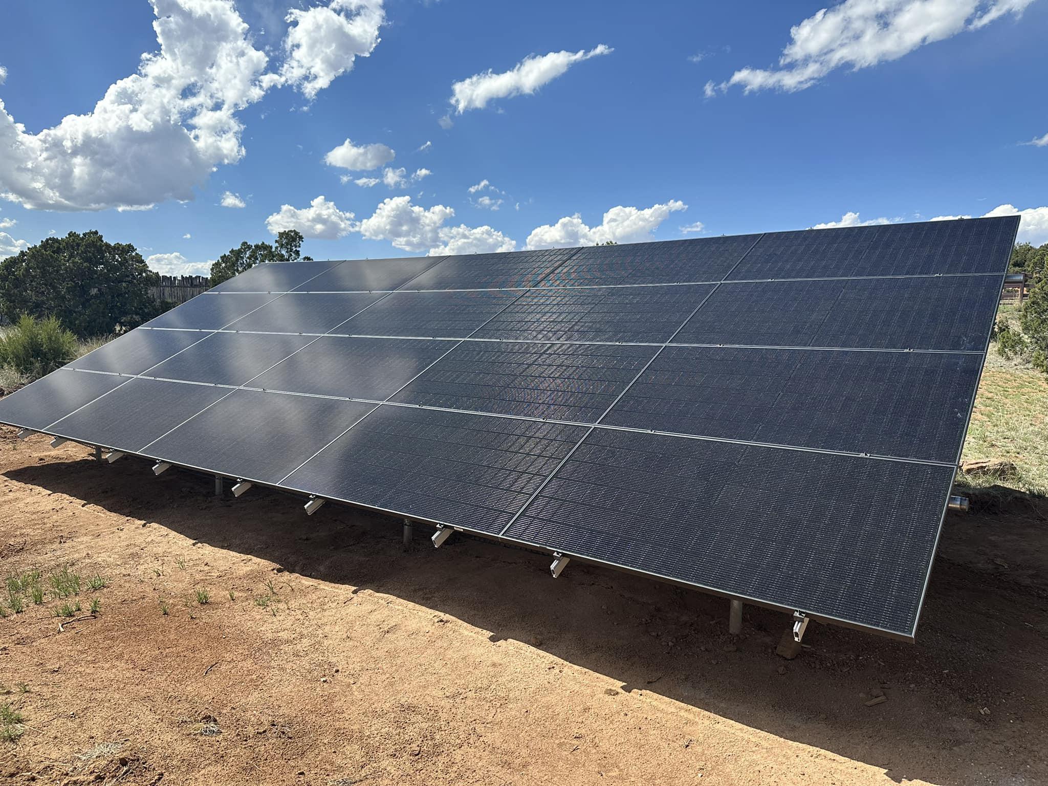 Ground mounted system