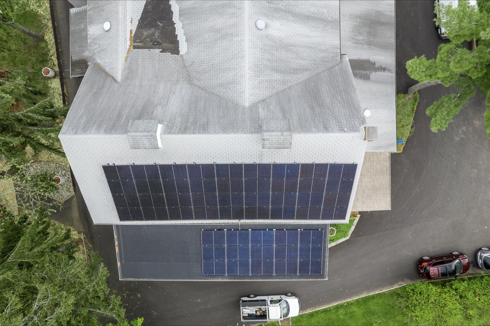 Solar Installation at Camp Nock-a-Mixon
