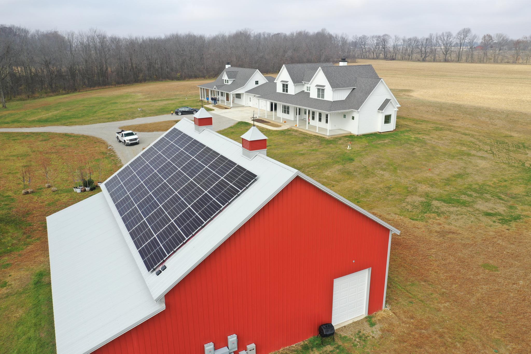 Solar Install with Battery Backup for Both Homes