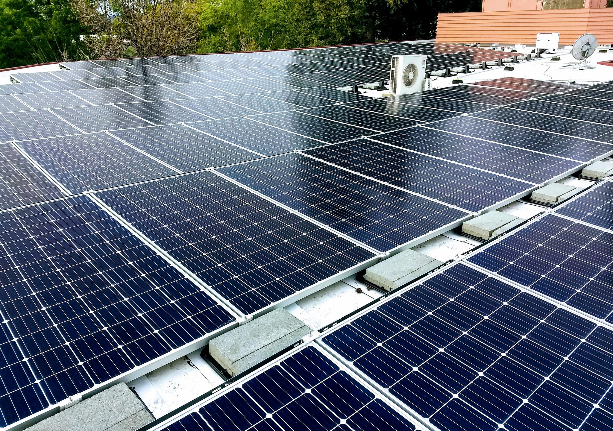 Commercial Flat Roof Solar