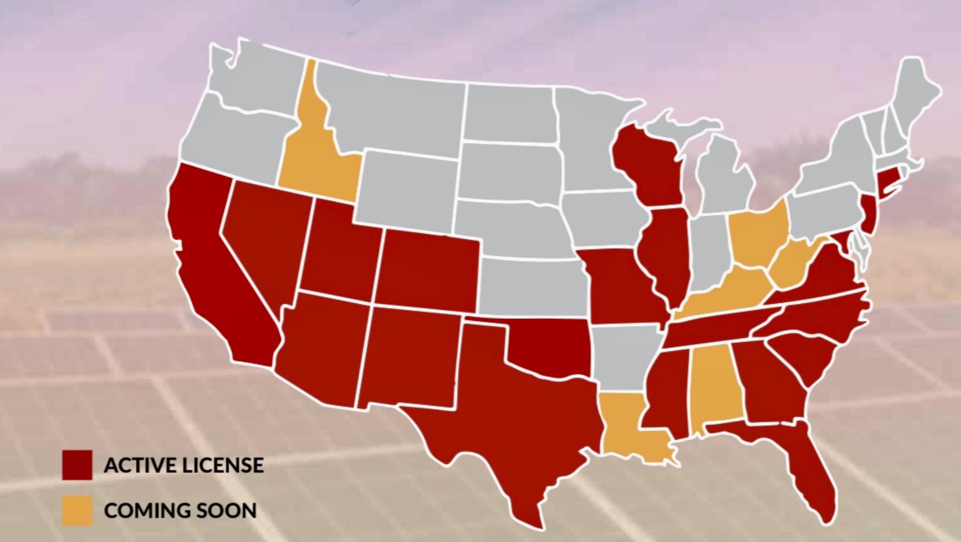 States Where We Install Directly