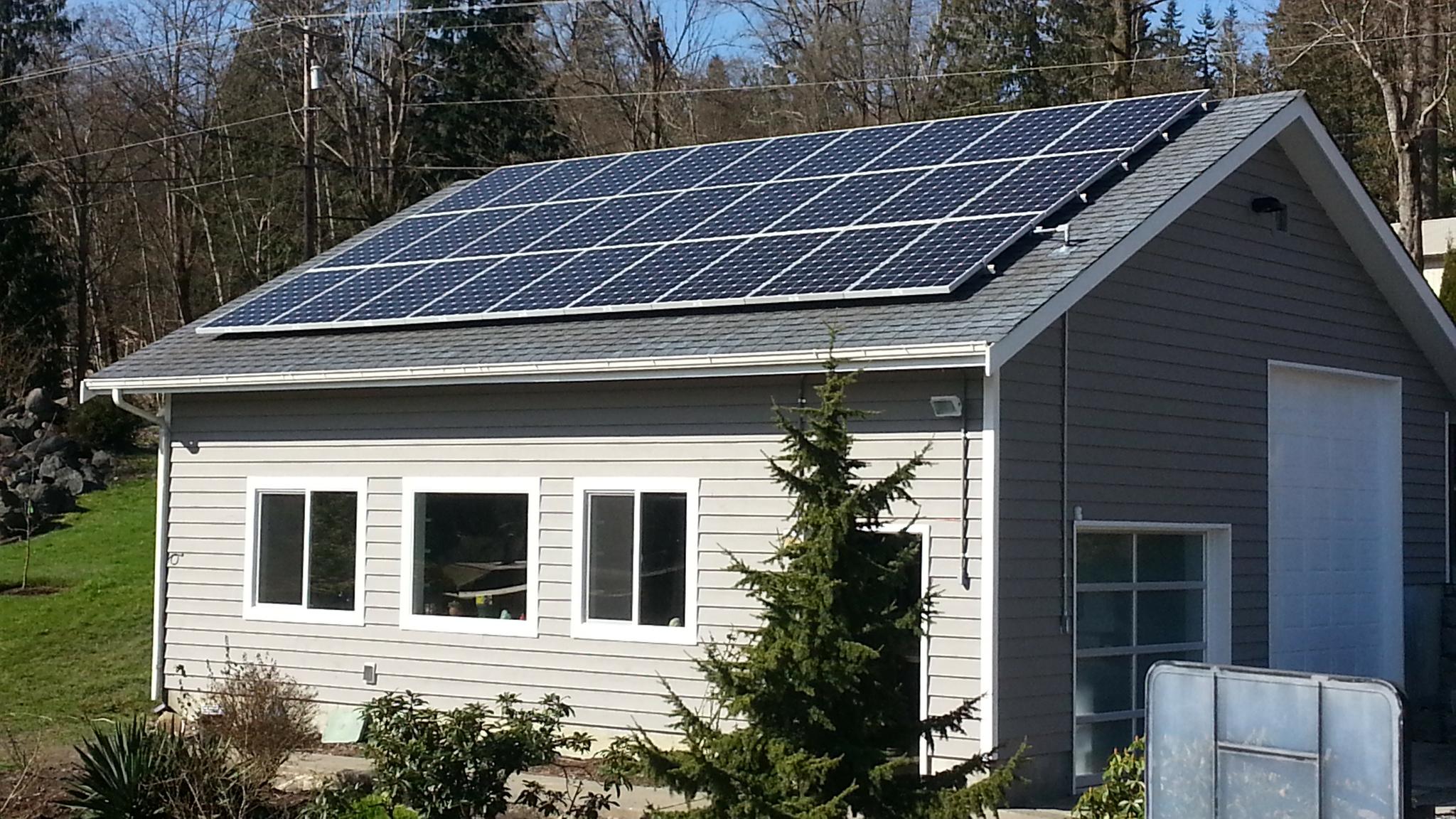 Art studio. Big Lake. Powers house and studio.